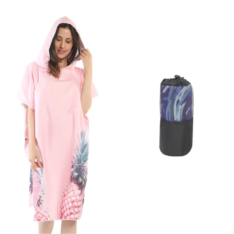 Femme surf poncho