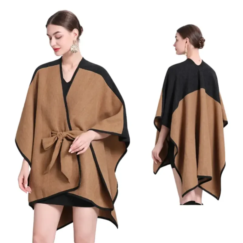 Cape femme poncho