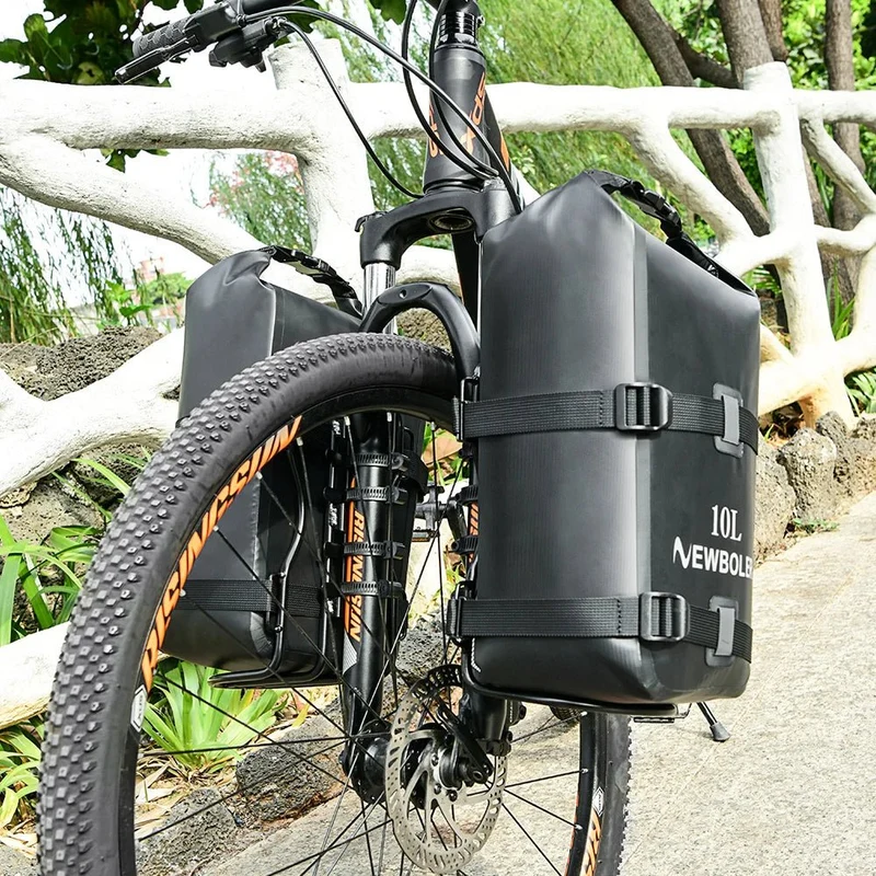 Sacoche de fourche de vélo portable et étanche 10L "NEWBOLER - BAG118"