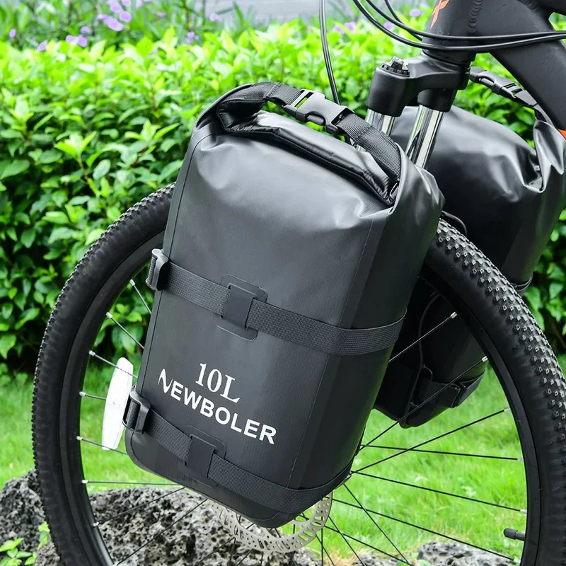 Sacoche de fourche de vélo portable et étanche 10L "NEWBOLER - BAG118"