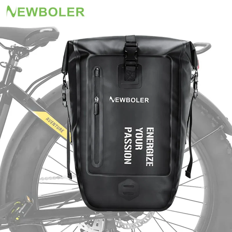 Sacoche de vélo étanche sur porte-bagage arrière de vélo 27L "NEWBOLER - BAG008"