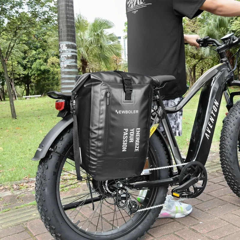 Sacoche de vélo étanche sur porte-bagage arrière de vélo 27L "NEWBOLER - BAG008"