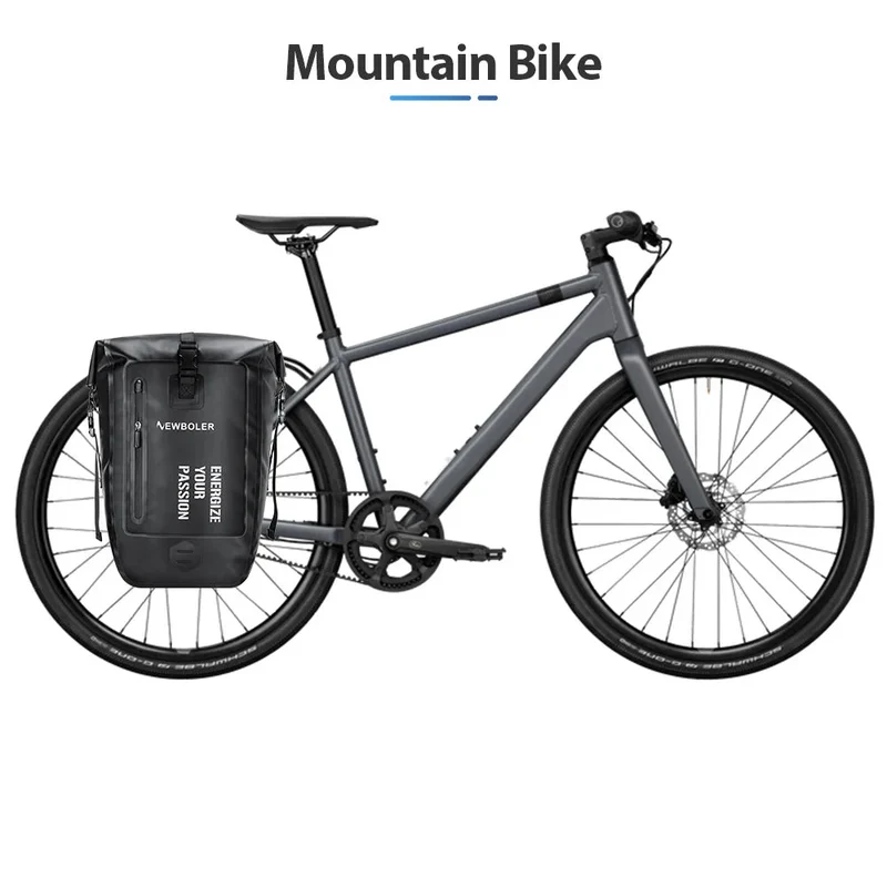 Sacoche de vélo étanche sur porte-bagage arrière de vélo 27L "NEWBOLER - BAG008"
