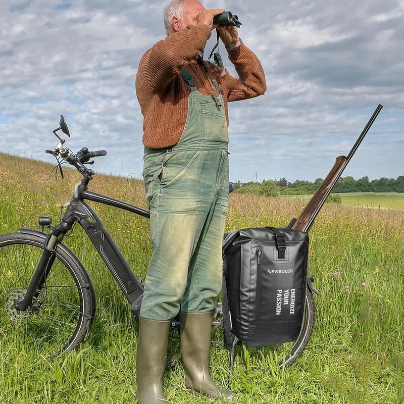 Sacoche de vélo étanche sur porte-bagage arrière de vélo 27L "NEWBOLER - BAG008"