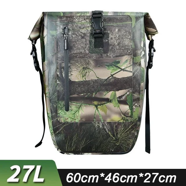 Sacoche de vélo étanche sur porte-bagage arrière de vélo 27L "NEWBOLER - BAG008"