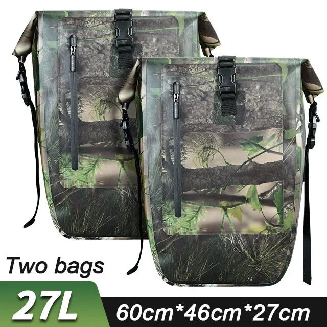 Sacoche de vélo étanche sur porte-bagage arrière de vélo 27L "NEWBOLER - BAG008"
