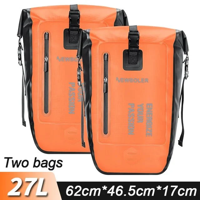 Sacoche de vélo étanche sur porte-bagage arrière de vélo 27L "NEWBOLER - BAG008"