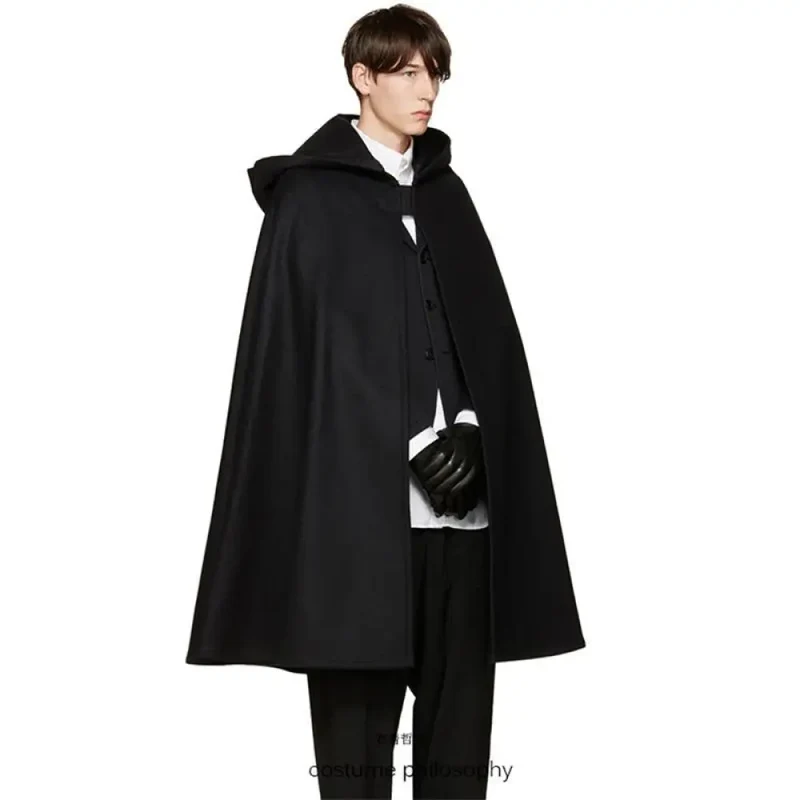Cape poncho homme