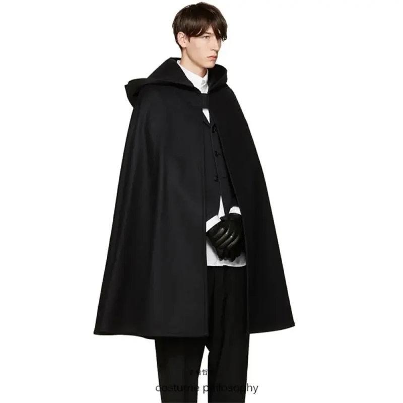 Cape poncho homme