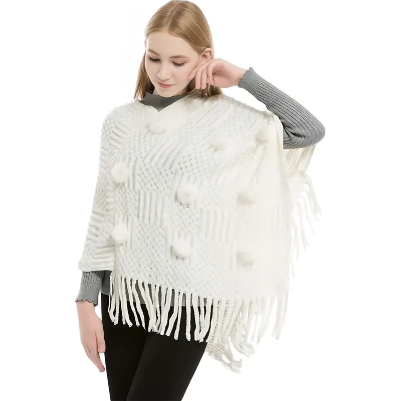 Poncho femme mode