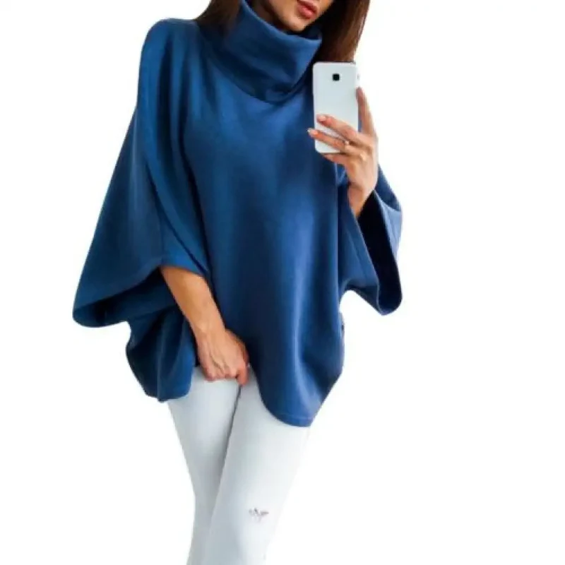 Poncho polaire femme