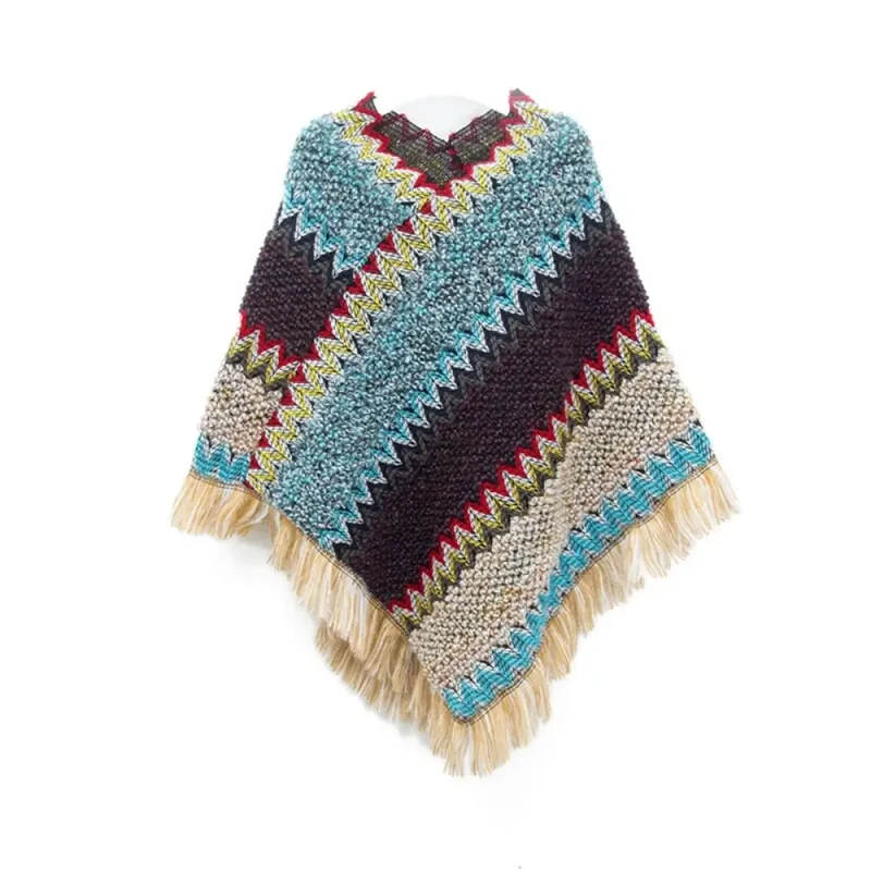 Poncho léger femme