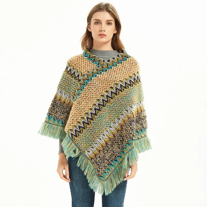 Poncho léger femme
