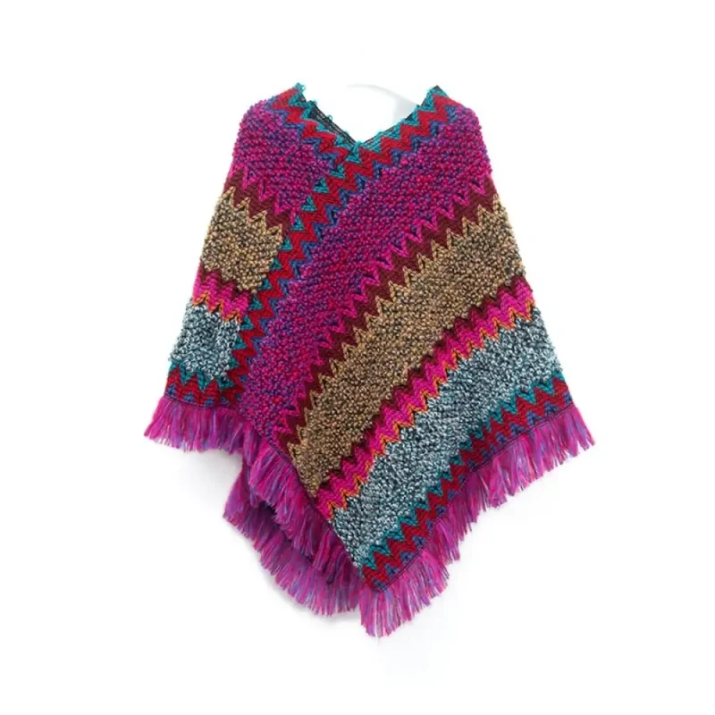 Poncho léger femme