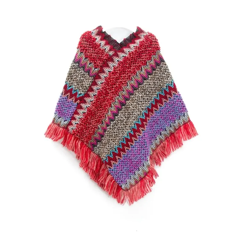 Poncho léger femme