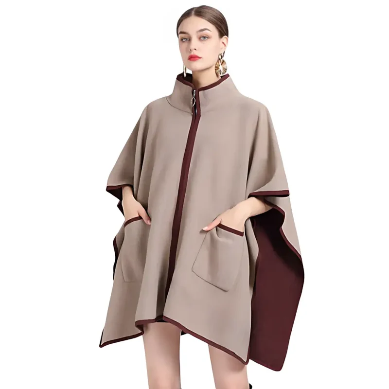 Poncho kimono femme