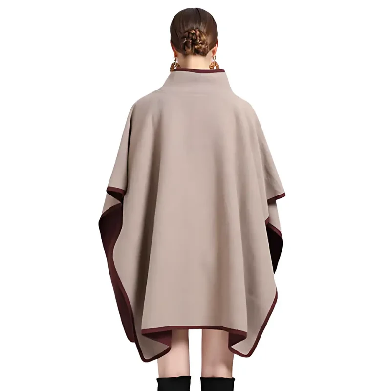 Poncho kimono femme