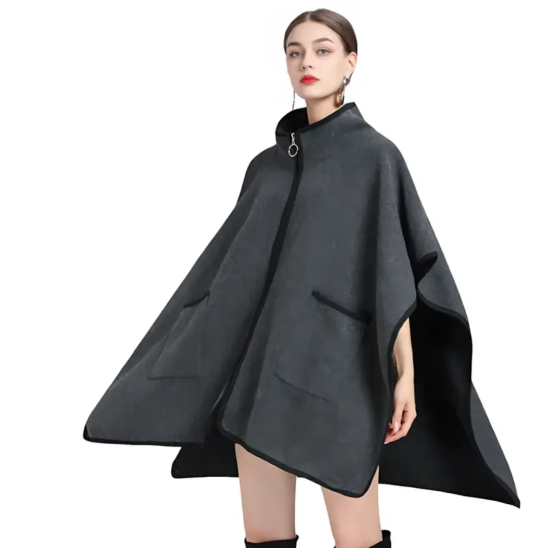 Poncho kimono femme