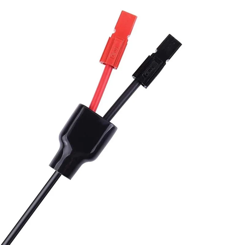 Câble de connexion vers connecteur Anderson mâle 6A max 18AWG 1,5 m pour connecter une centrale électrique et un panneau solaire "FF Flashfish - DC5521"