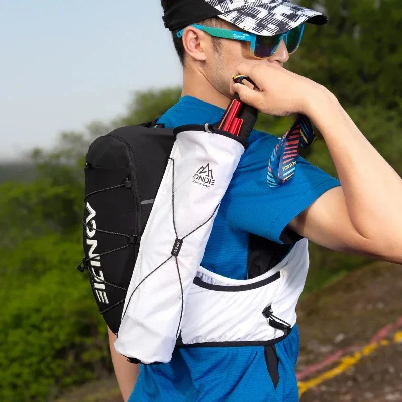 Sac de course et hydratation trail / marathon / randonnée unisexe 10L "AONIJIE - Confort zone 10"