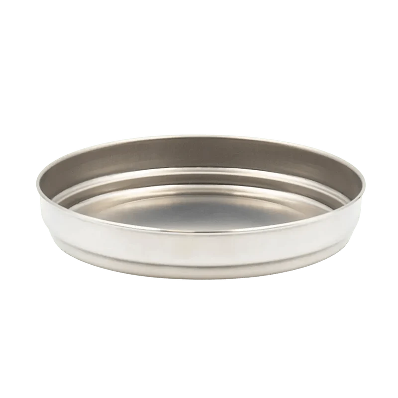 Ensemble de camping en inox pour 1 à 2 personnes avec housse néoprène "Laken - Cooking set"