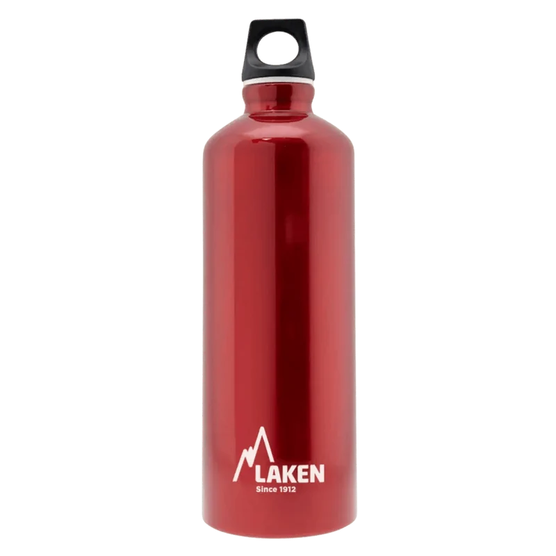 Set de camping / bivouac en inox avec assiette, gourde, tasse et couverts "Laken - Campo base"
