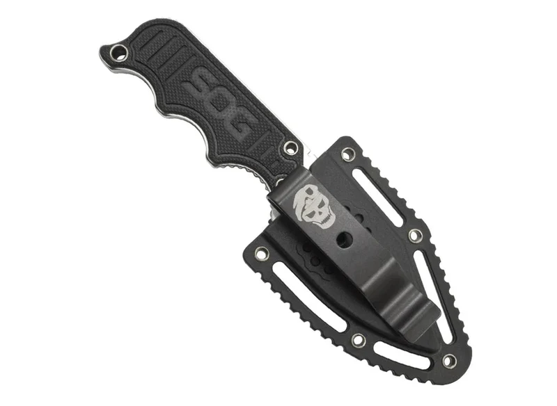 Couteau fixe de poche tactiques portable, autodéfense / EDC "SOG - Instinct mini G10 NB1002-CP'