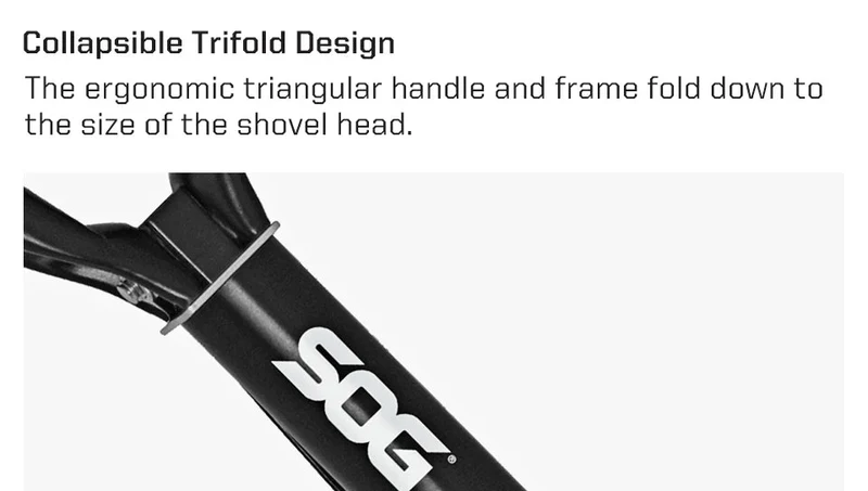 Pelle multifonction pliante tactique, équipement de survie "SOG - F08-N"