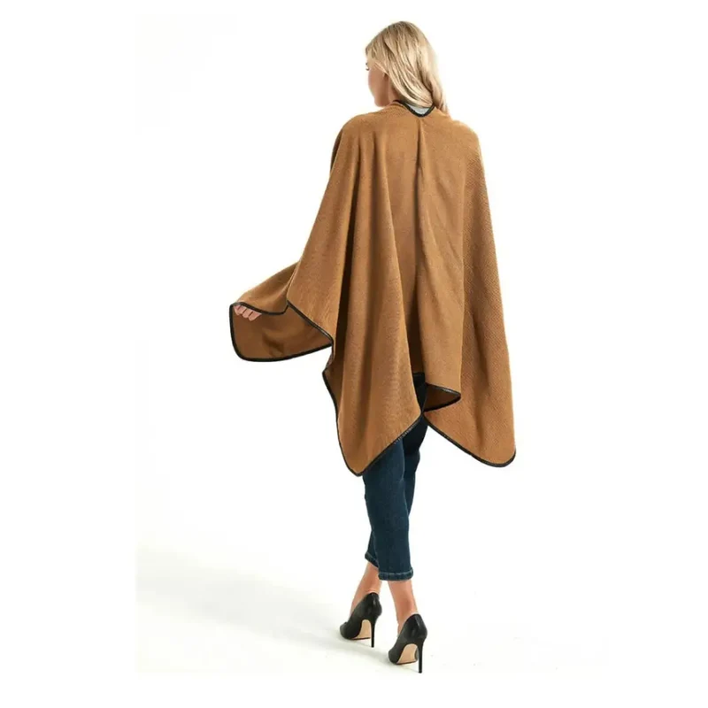 Châle poncho pour femme