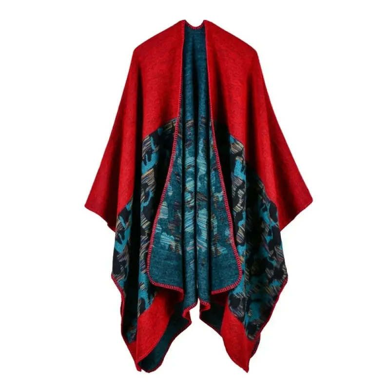 Poncho intérieur femme
