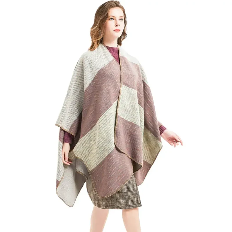 Poncho intérieur femme