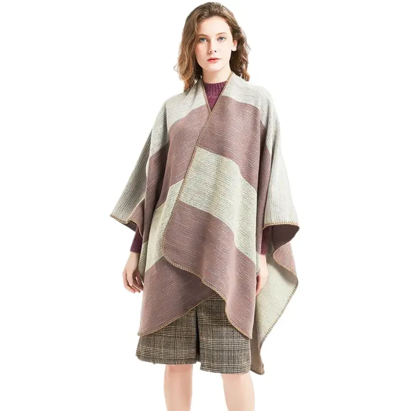 Poncho intérieur femme