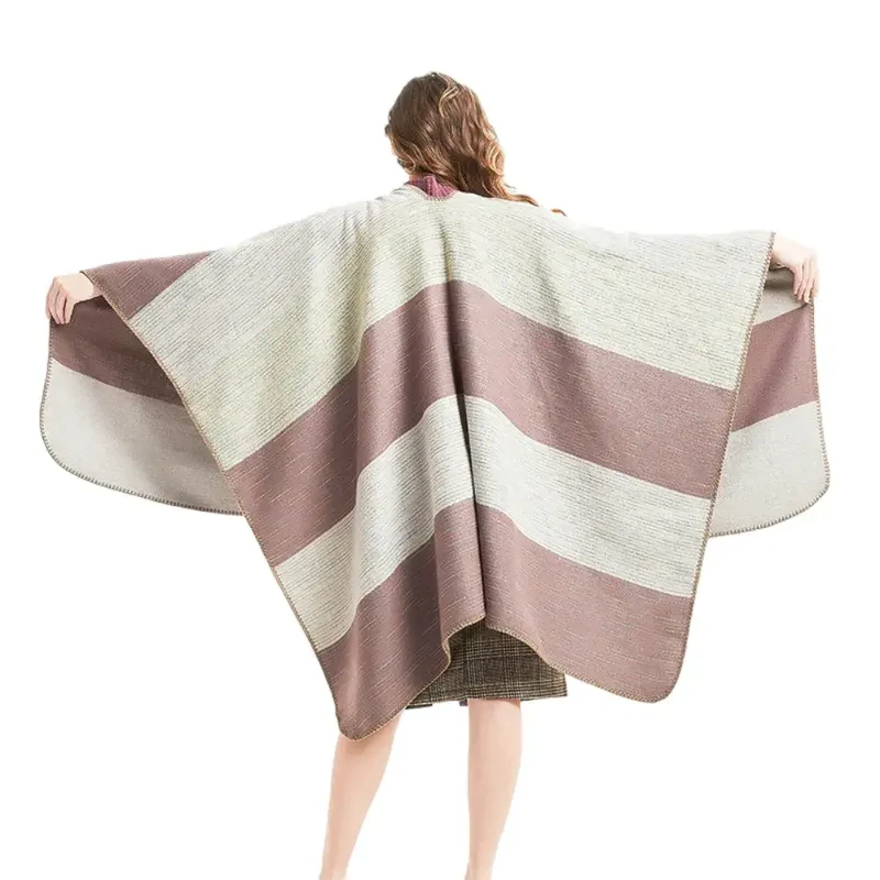 Poncho intérieur femme
