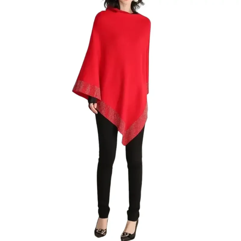 Poncho femme classe