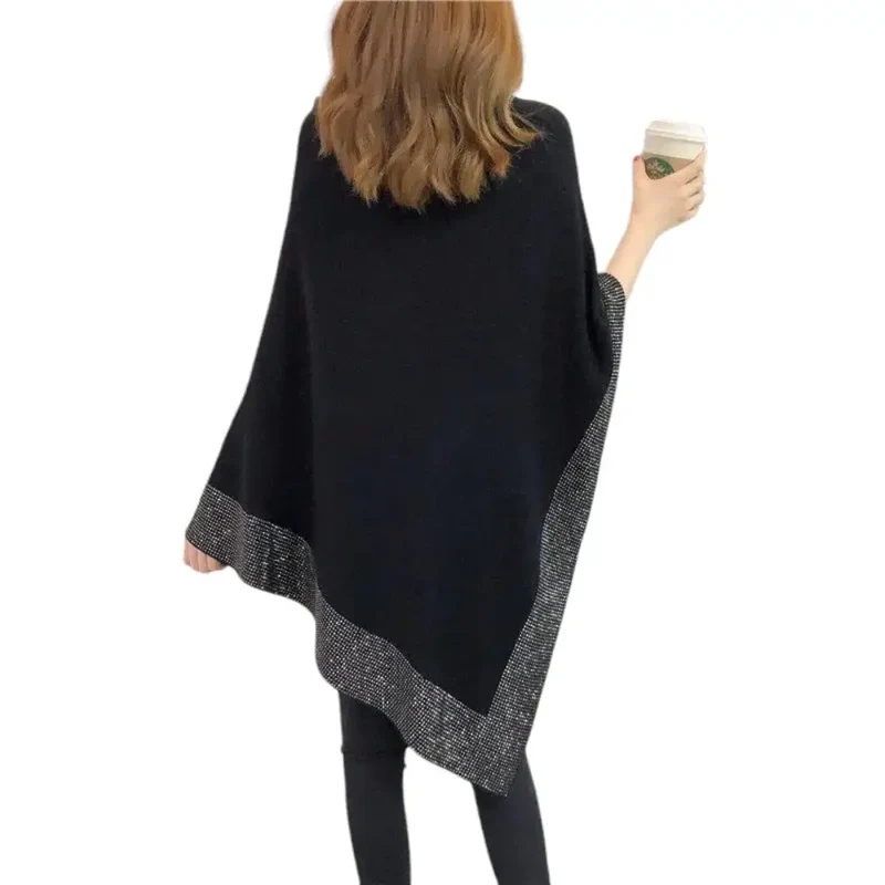 Poncho femme classe