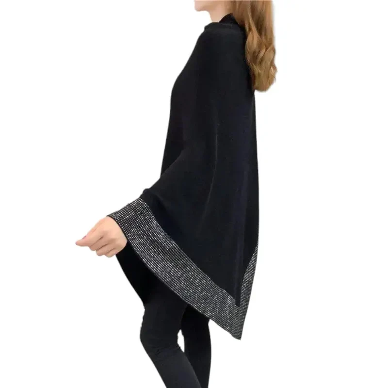 Poncho femme classe