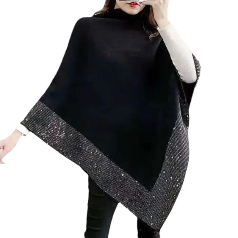 Poncho femme classe