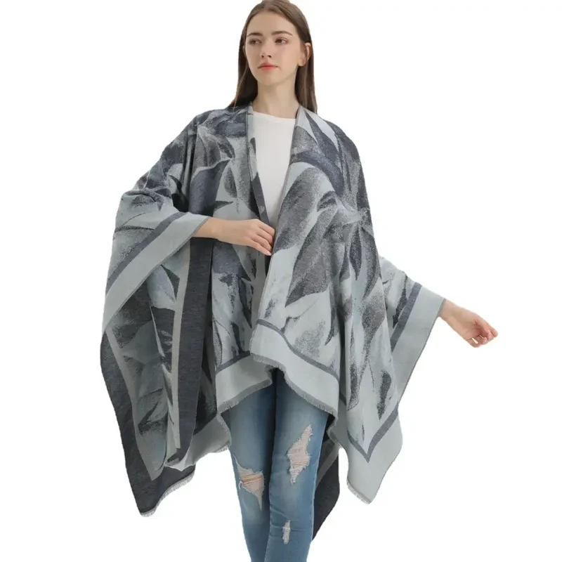 Poncho chic femme