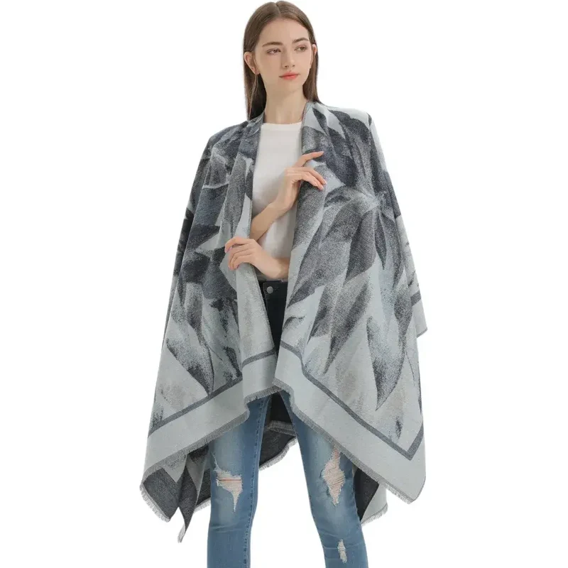 Poncho chic femme