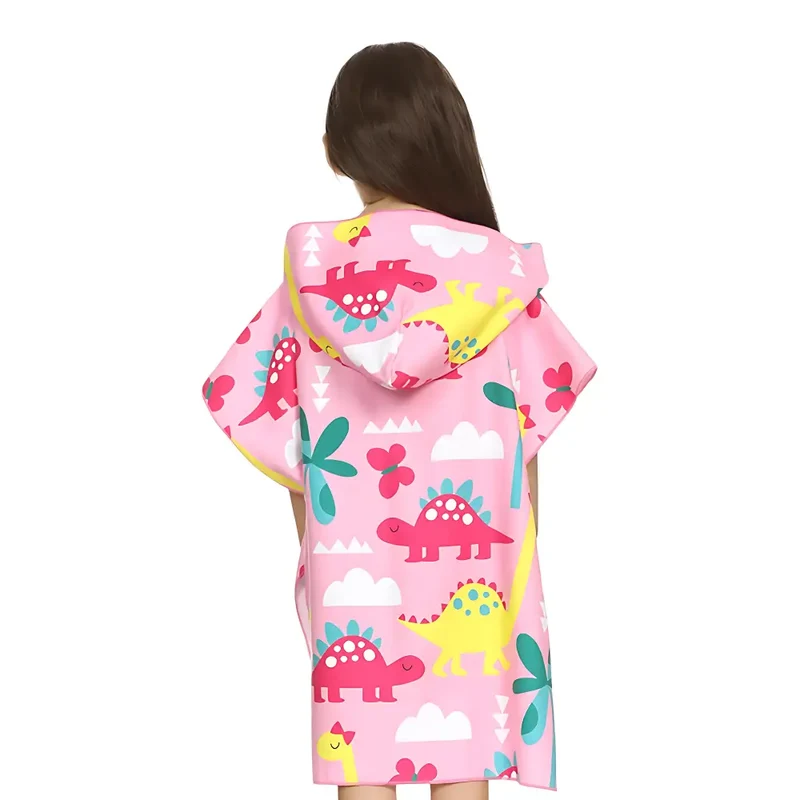 Poncho enfant plage