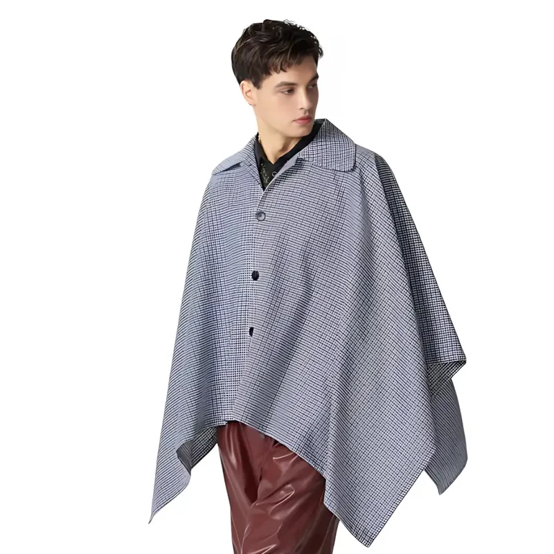 Poncho pour homme