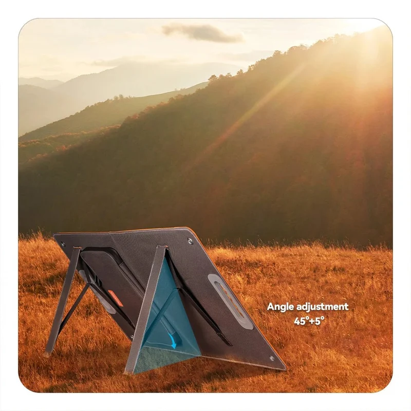 Panneau solaire pliable 18 V 60W-100W chargeur solaire portable avec sortie CC USB-C QC3.0 "FF-Flashfish - TSP18V / SP18V series"