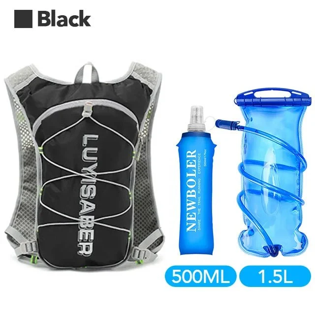 Sac d'hydratation enfants / adultes pour la course à pied, running, trail 140g "Newboler - Luyisaber"