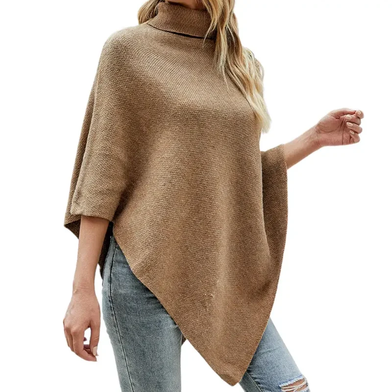 Poncho femme hiver