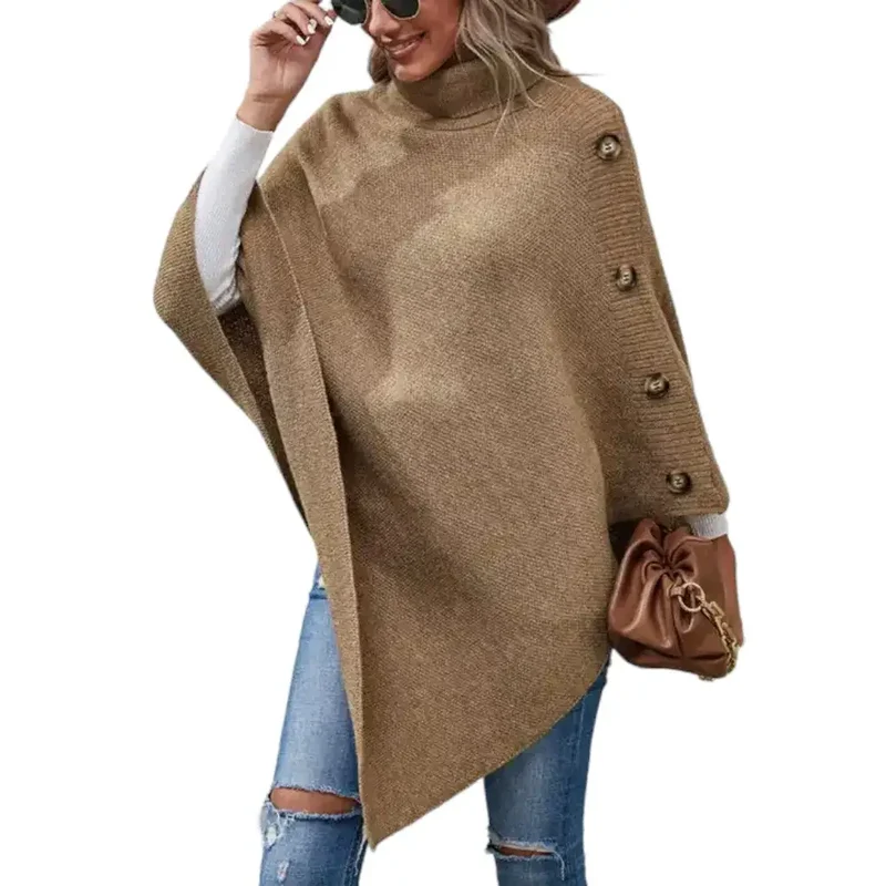 Poncho femme hiver