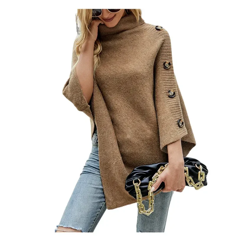 Poncho femme hiver