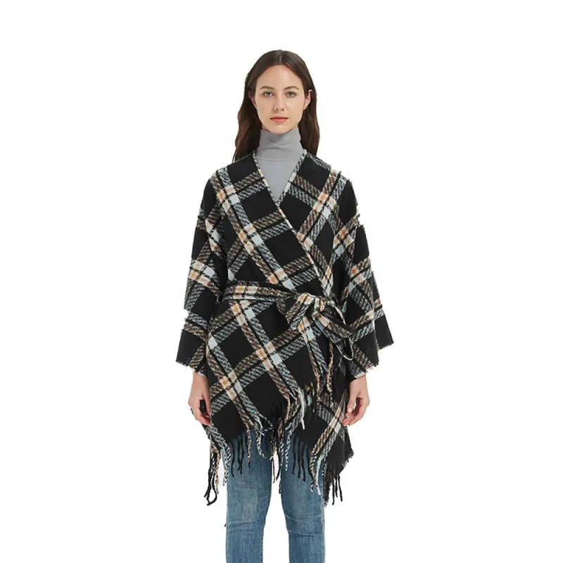 Poncho femme