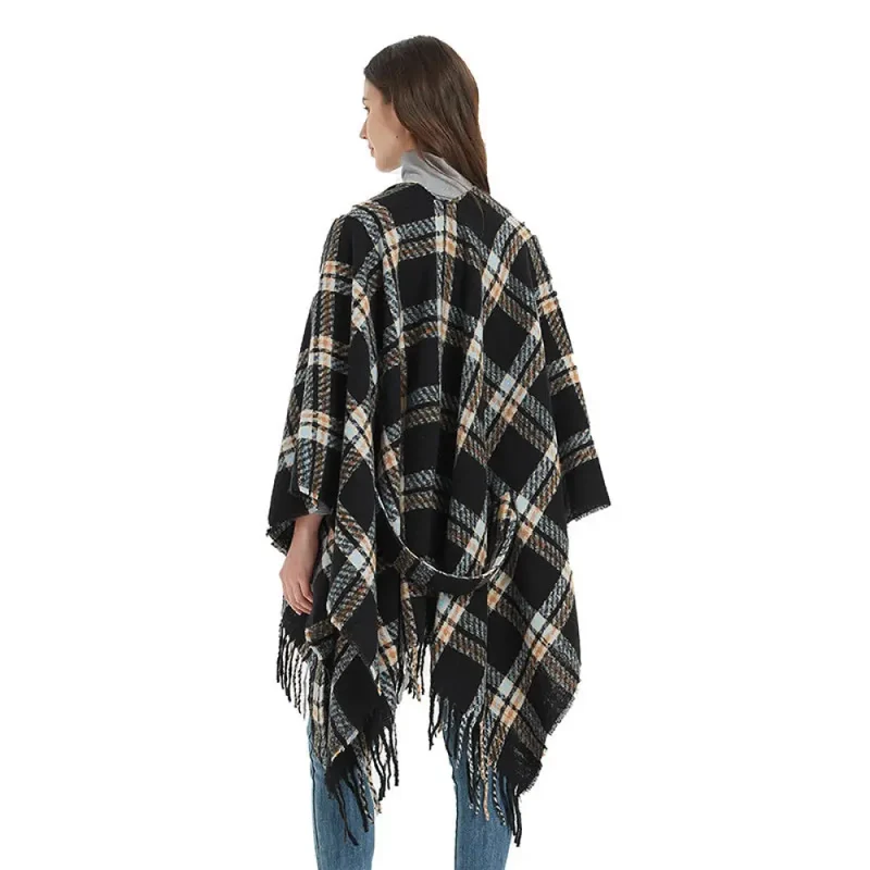 Poncho femme