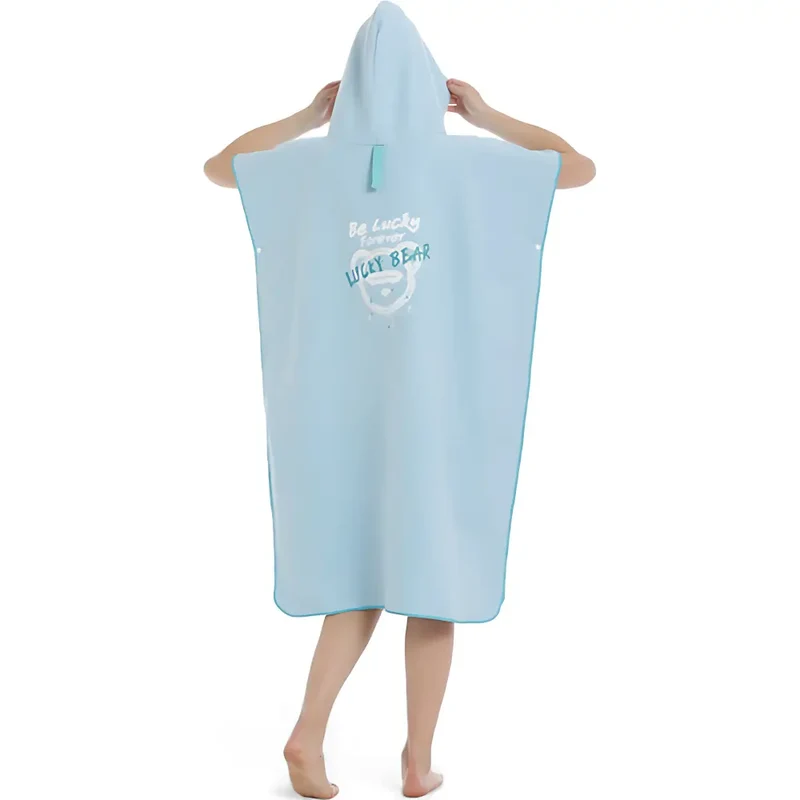 Poncho de surf femme
