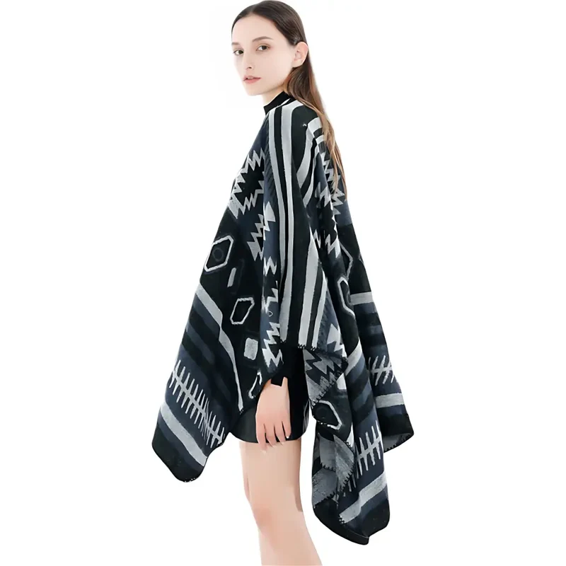 Poncho fin femme